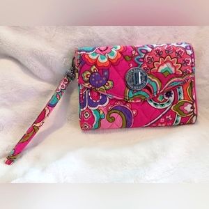 Vera Bradley wristlet wallet